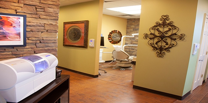 Modern dental treatment room